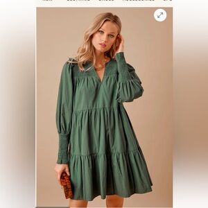 NWOT POMANDER PLACE TIERED DRESS FROM TUCKERNUT